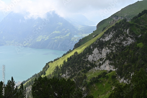 Swiss Lakes and Alps