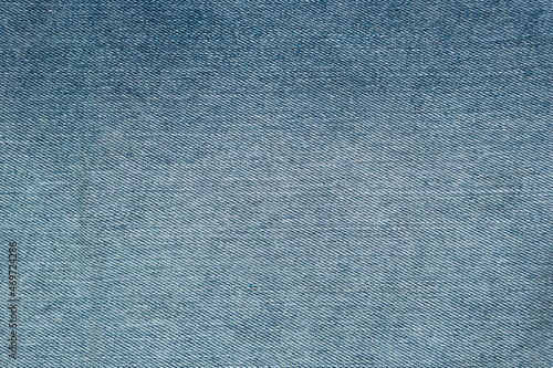 Blue denim texture. Fabric background.