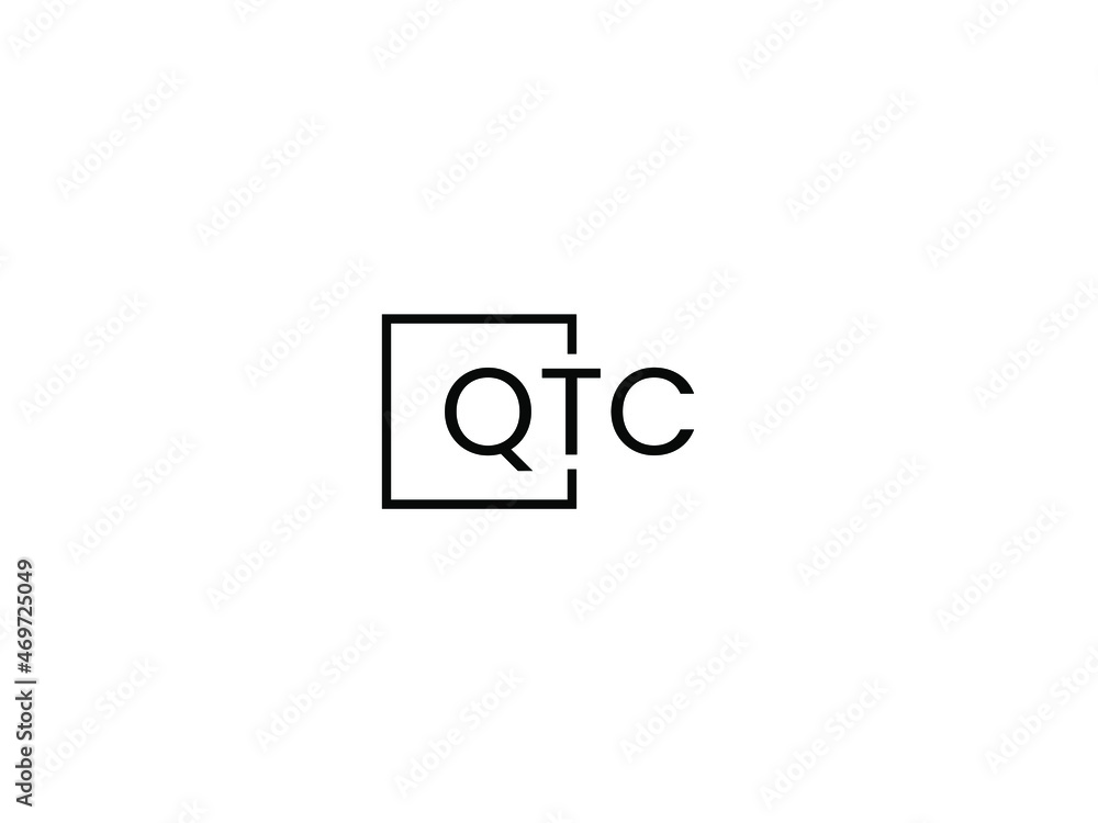 QTC letter initial logo design vector illustration QTC letter initial logo design vector illustration