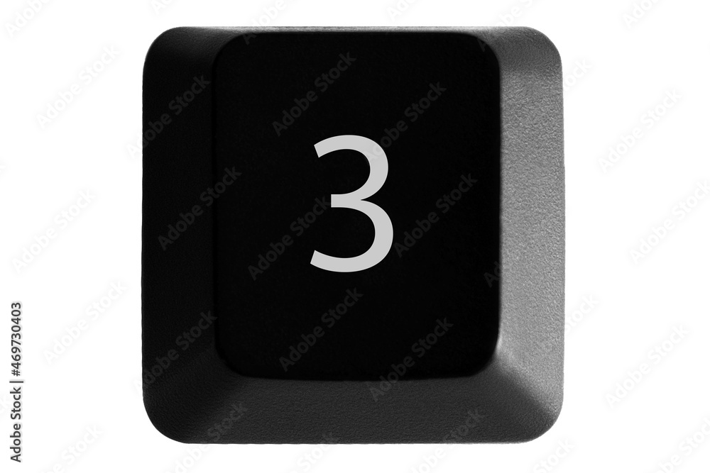 Black keyboard button with Russian letter З on white isolated background Black keyboard button with Russian letter З on white isolated background