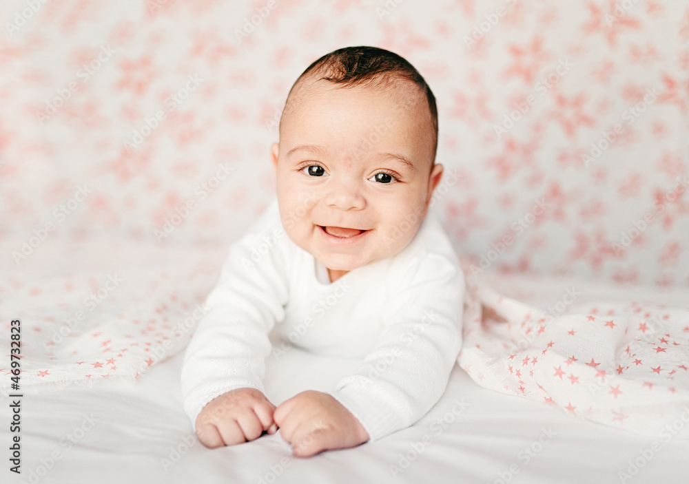 Close up portrait of happy and sweet little boy smiling. Close up portrait of happy and sweet little boy smiling.