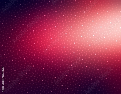 Sparkling festive background for Xmas or Valentines day ruby color. Dark red illuminated glittering illustration.