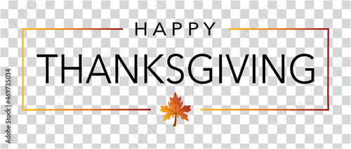 Happy Thanksgiving Logo