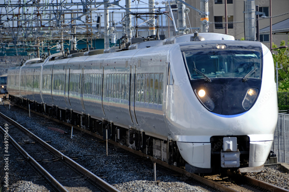 Naklejka premium 特急サンダーバード