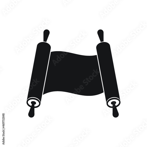 Jewish torah icon