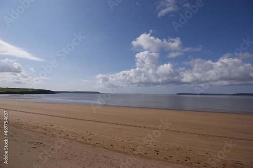 beach and clouds