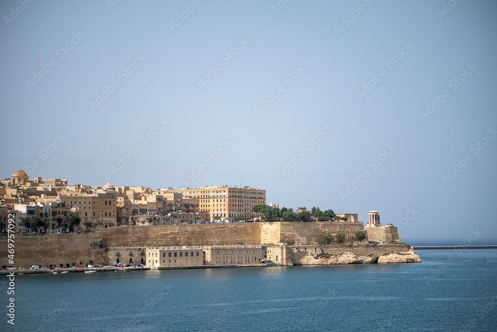 The city of Valeta in Malta