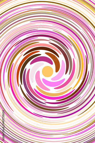 Retro spiral swirl background.