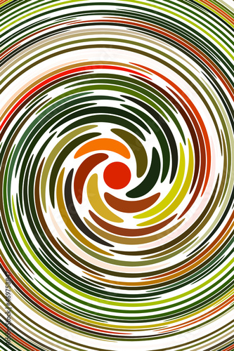 Retro spiral swirl background.