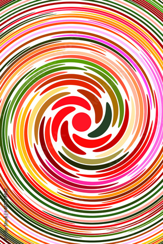 Retro spiral swirl background.