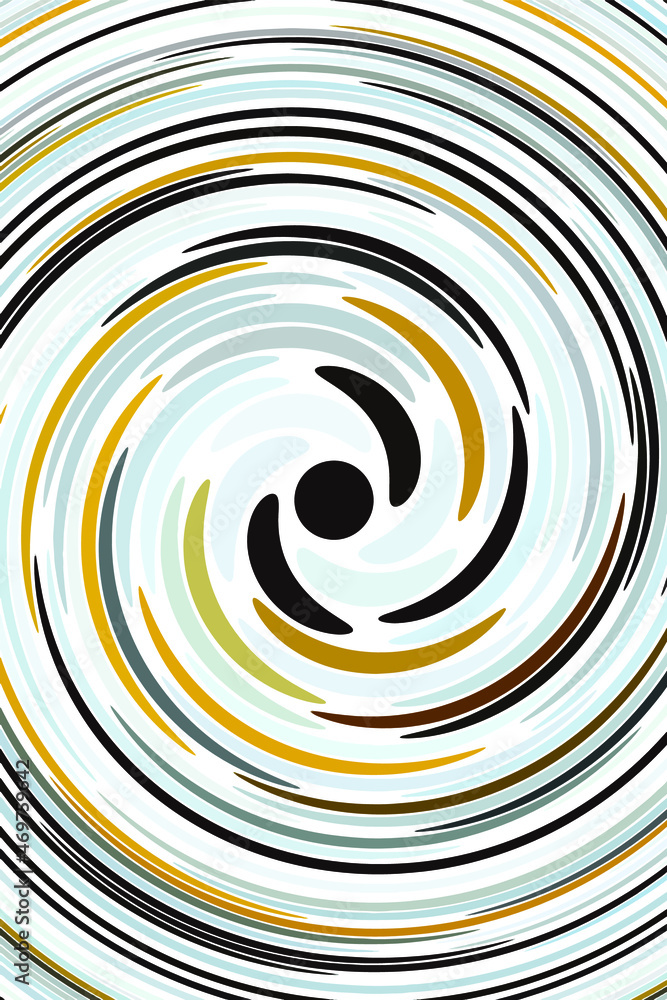 Fototapeta premium Retro spiral swirl background.