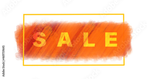 word sale written in Abstract background