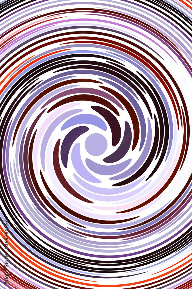 Obraz premium Retro spiral swirl background.