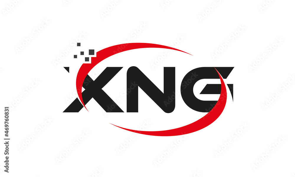 dots or points letter XNG technology logo designs concept vector Template Element dots or points letter XNG technology logo designs concept vector Template Element