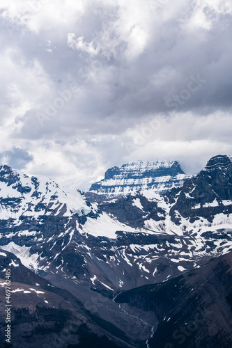 Mountain Alpine Views of Columbia Icefield