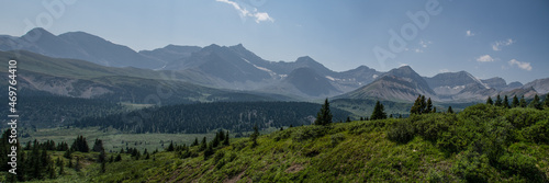 Smoky Mountain Views of Jasper National Park Due to Forrest Fires © Chris