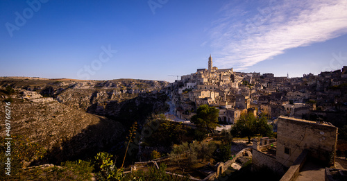 Matera - the European cultural capital city in Italy - famous World Heritage site - travel photography