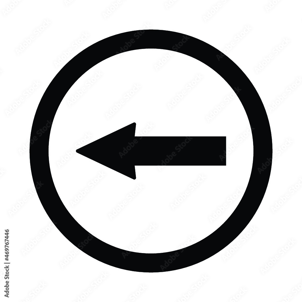 Turn left Icon Turn left Icon