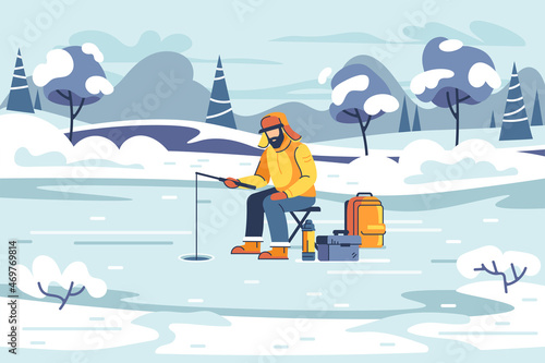 Winter fishing