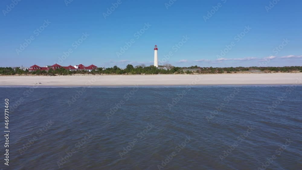 aerial view of ocean at cape may aerial view of ocean at cape may