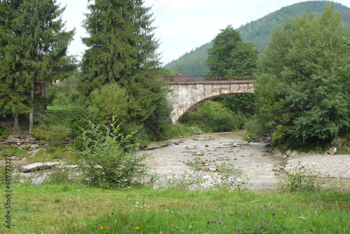 bridge in the mountains