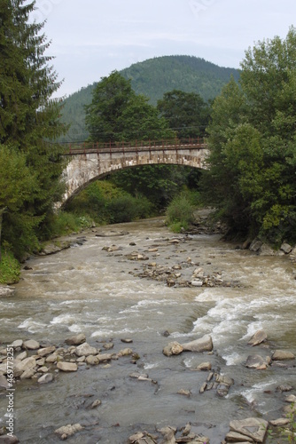 bridge in the mountains