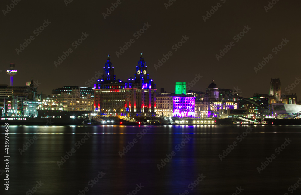 Liverpool Waterfront Nightscape