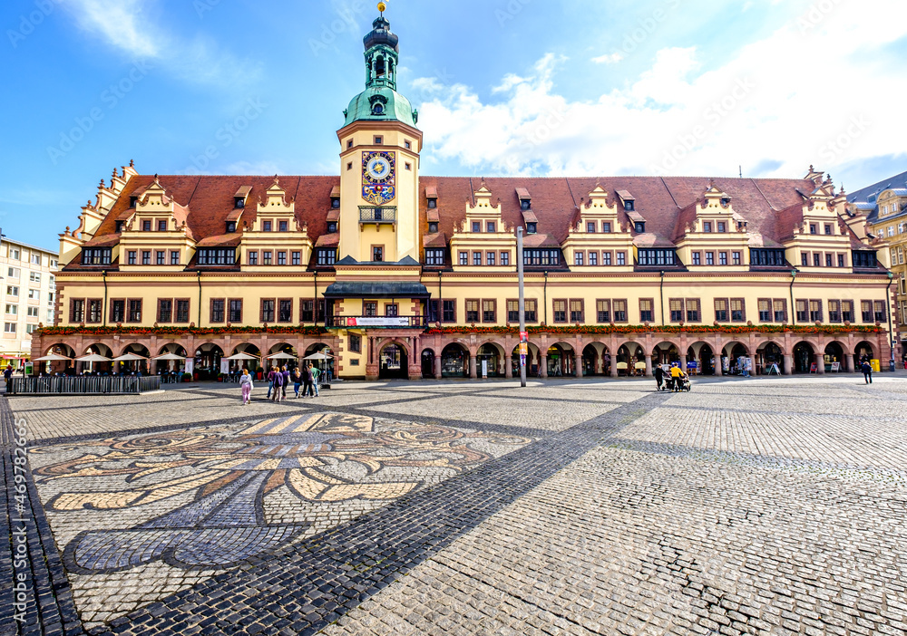 old town of Leipzig - germany