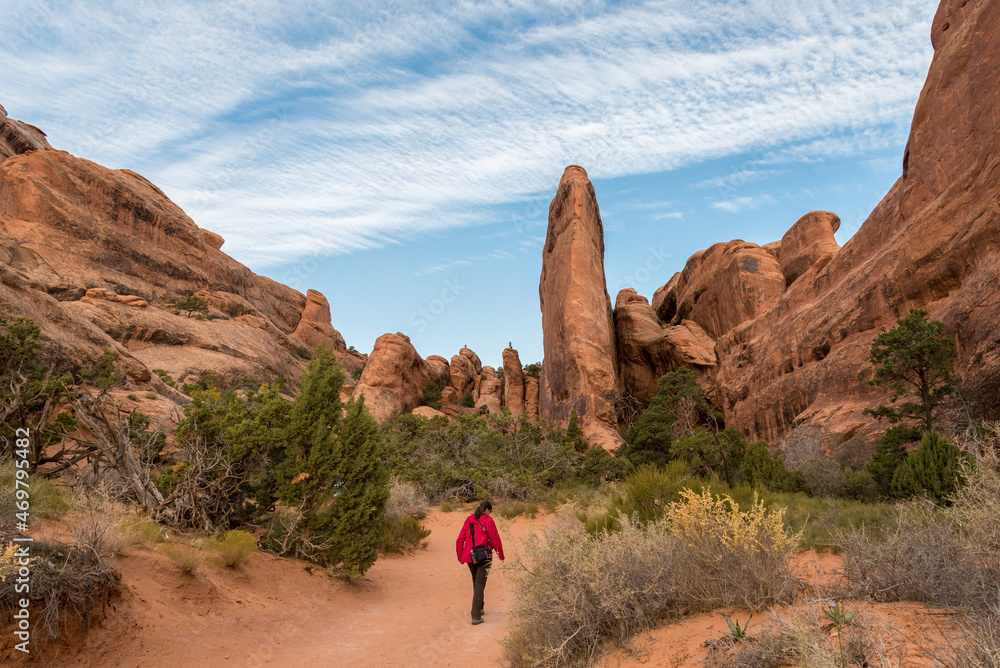 Hiking the Arches National Park