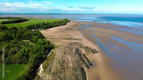 Powillimount beach coastline, Dumfries and Galloway, South West Scotland photo