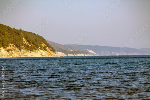 black sea. day landscape