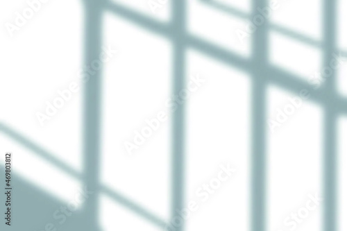 beautifull shadow caused by light reflected on the leaf with white wall vectoral illustration