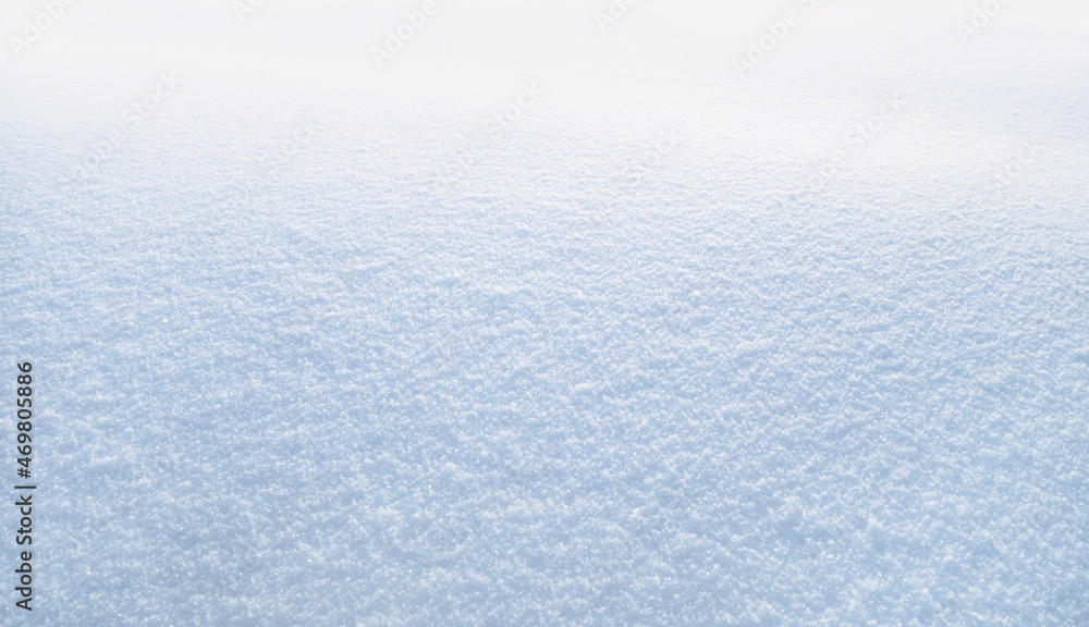 Obraz premium The texture of winter white snow. Snow background
