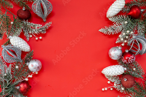 Christmas Decorations on a ...