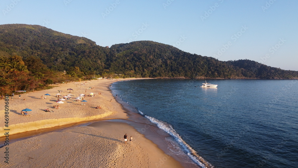 Praia Toque Toque Pequeno - São Sebastião - Litoral Norte de São Paulo  Stock Photo | Adobe Stock