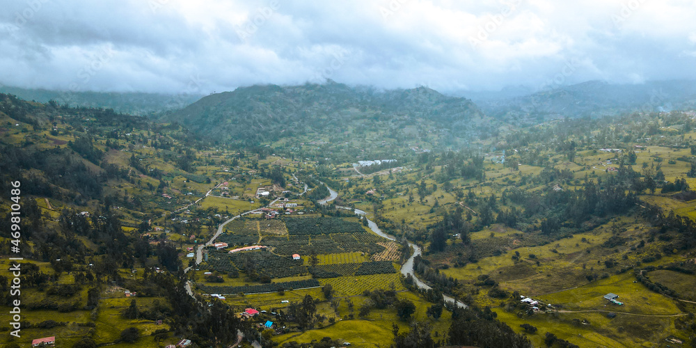 jenesano, montañas de colombia
