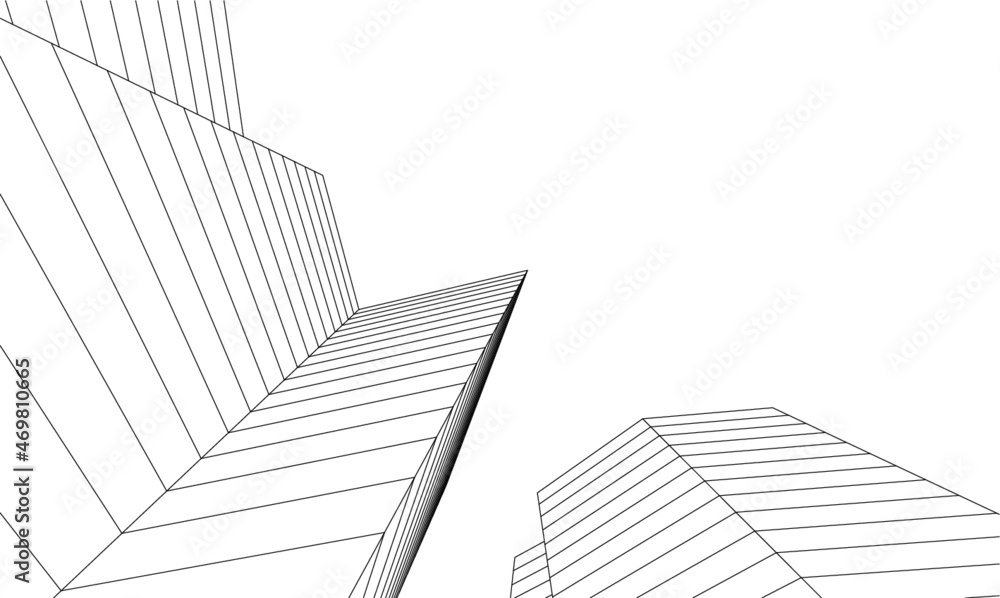 abstract architecture design digital 3d drawing abstract architecture design digital 3d drawing