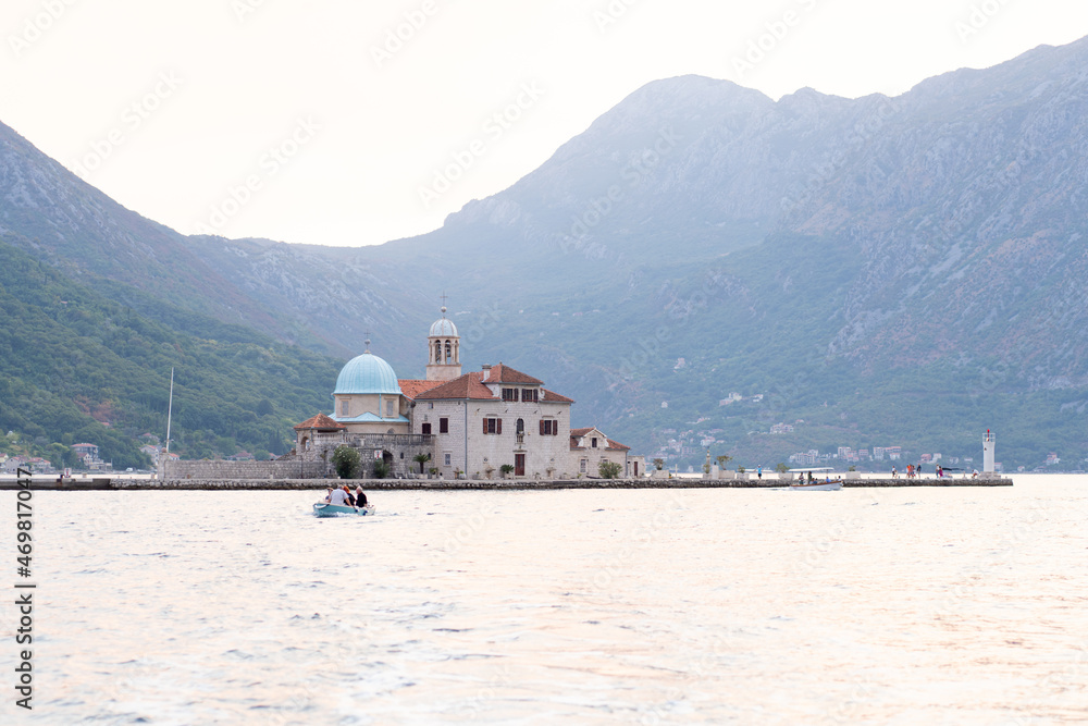 Popiersie Frano Alfirević
- one of the islands in the Bay of Kotor, located opposite the town of Perast Montenegro
Two small islands are symbols and main attractions of the Bay of  Kotor
