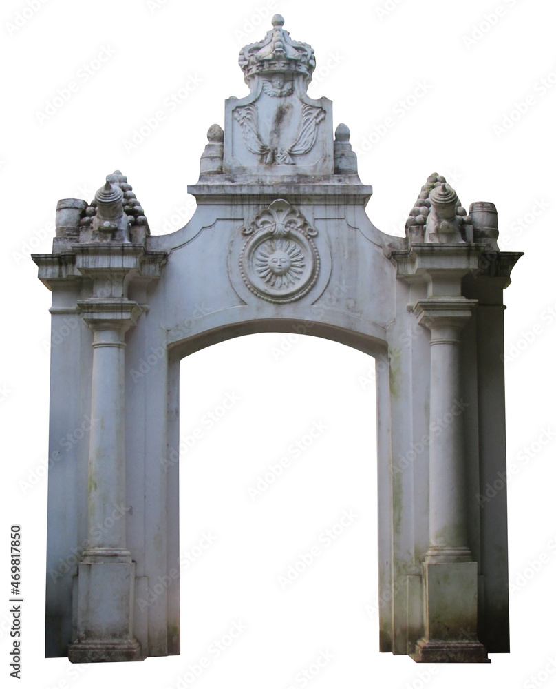 Naklejka premium Portal arch monument 