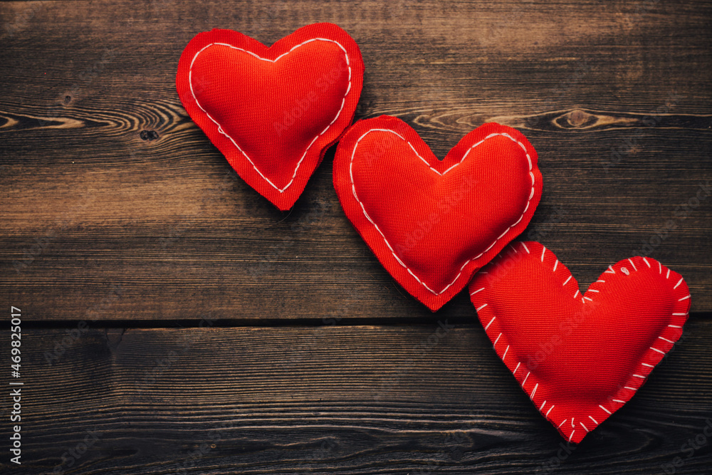 heart design object creative and decoration wooden background heart design object creative and decoration wooden background