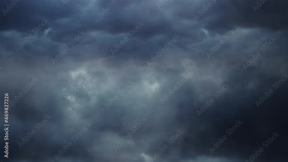 4k thunderstorm, flying through in dark sky. 4k thunderstorm, flying through in dark sky.