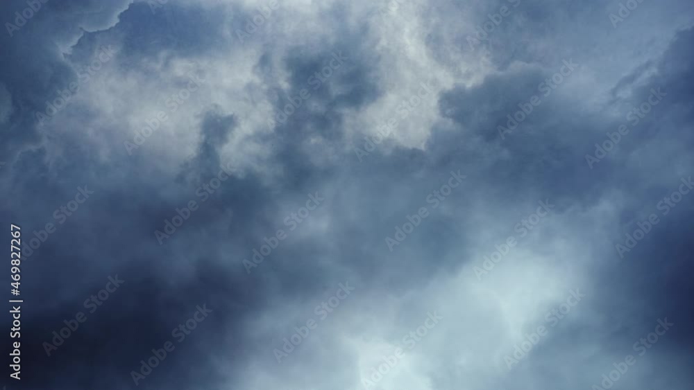 4k thunderstorm, POV of lightning strike behind thick clouds. 4k thunderstorm, POV of lightning strike behind thick clouds.