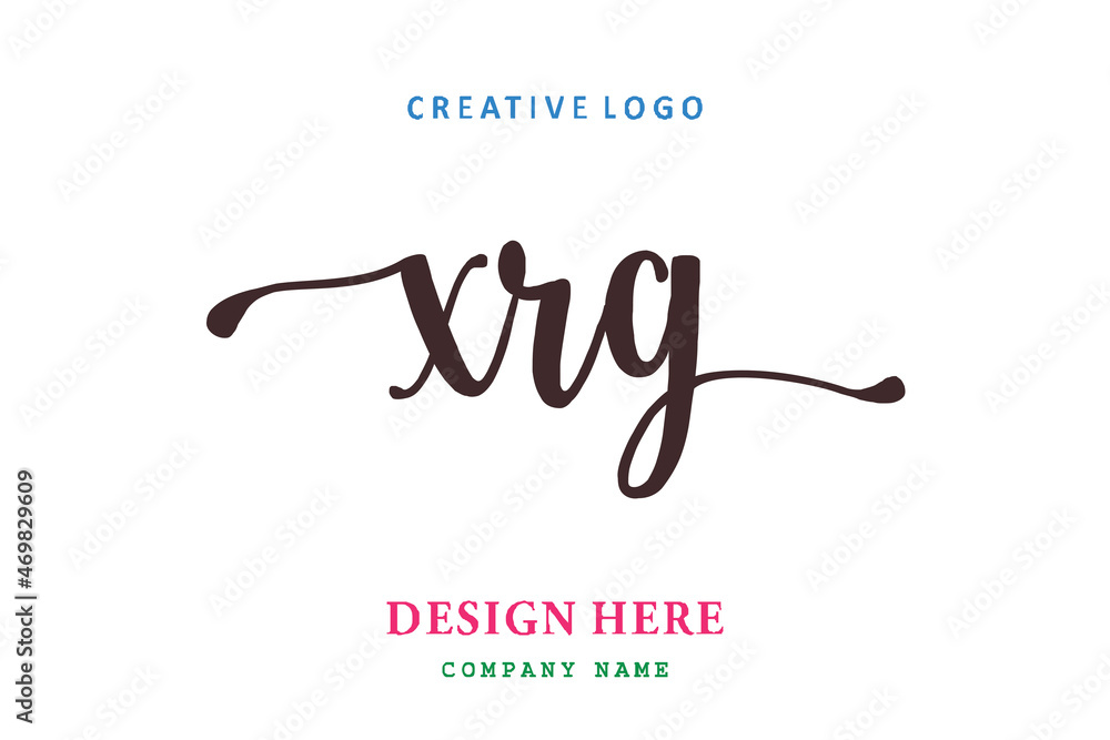XRG lettering logo is simple, easy to understand and authoritative XRG lettering logo is simple, easy to understand and authoritative