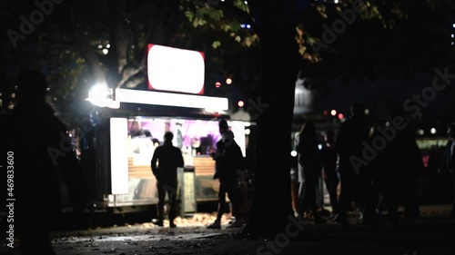 Takeaway near OXO on Southbank, London, United Kingdom photo