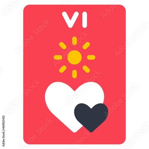 the lover flat icon