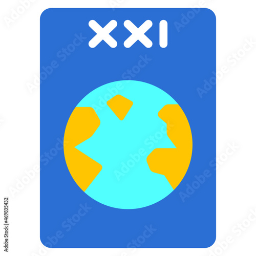 the world flat icon