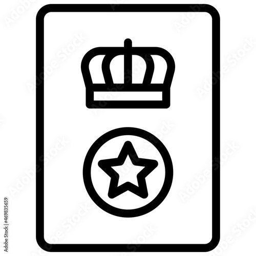 king of pentacles  icon