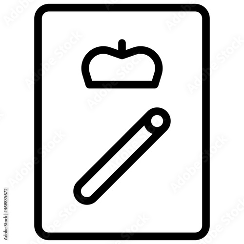 page of wands  icon