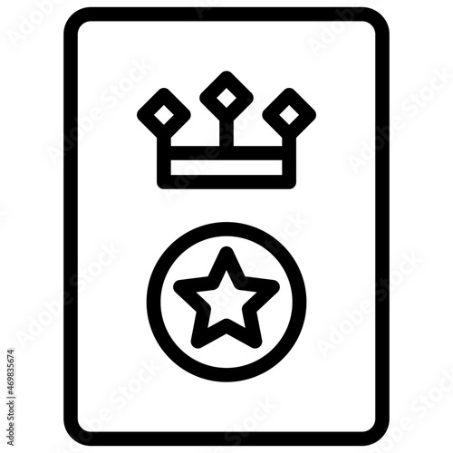 queen of pentacles  icon