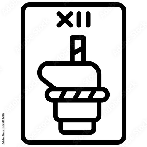 the hanged man  icon
